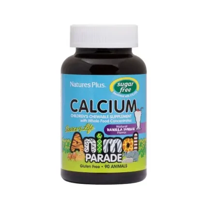 Natures Plus Animal Parade Sugar Free Calcium Children's Chewable