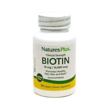 Natures Plus Clinical Strength Biotin 10 mg