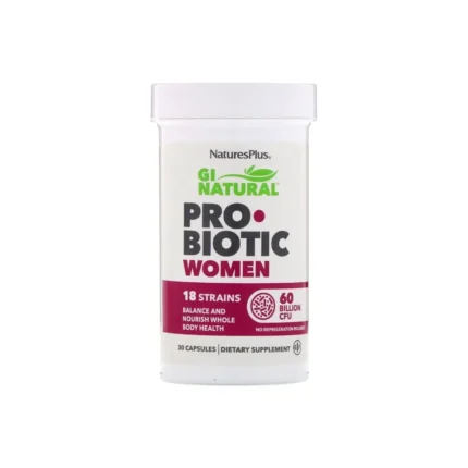Natures Plus GI Natural Probiotic Women 60 Billion CFU