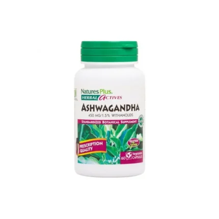 Natures Plus Herbal Actives Ashwagandha 450mg Withanolids