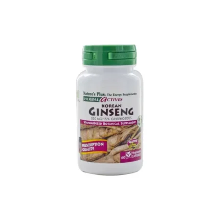 Natures Plus Herbal Actives Korean Ginseng 250mg