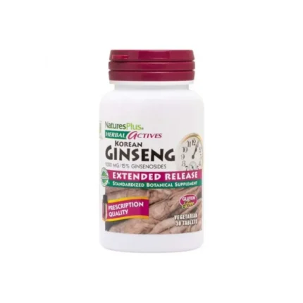 Natures Plus Herbal Actives Korean Ginseng