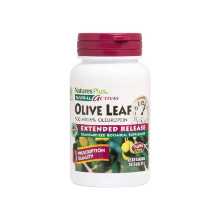 Natures Plus Herbal Actives Olive Leaf Oleuropein