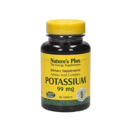 Natures Plus Potassium 99mg Biotron Amino Acid Complex