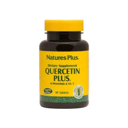 Natures Plus Quercetin Plus with Vitamin C & Bromelain