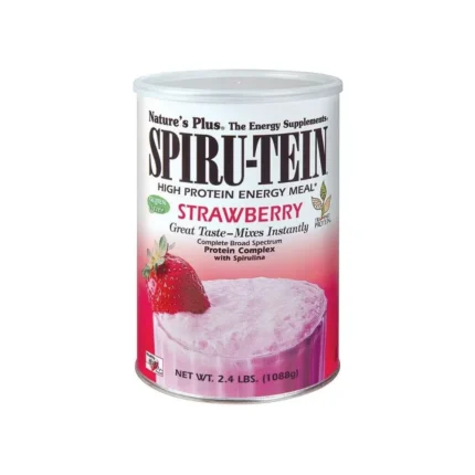 Natures Plus Spiru-Tein Strawberry
