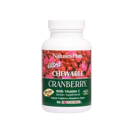 Natures Plus Ultra Chewable Cranberry Love Berries