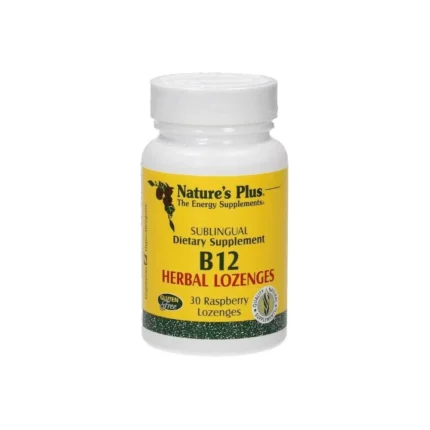 Natures Plus Vitamin B12 1200mcg Lozenges