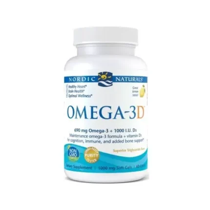 Nordic Naturals Omega - 3D Lemon