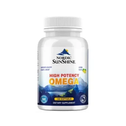 Nordic Sunshine High Potency 1280mg Omega