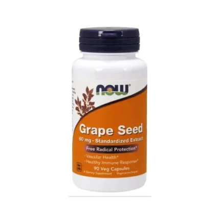 Now Grape Seed 60 mg