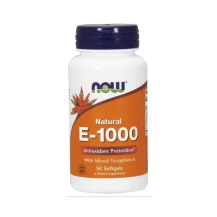 Now Vitamin E-1000 IU Mixed Tocopherols