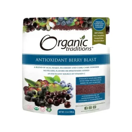 Organic Traditions Antioxidant Berry Blast