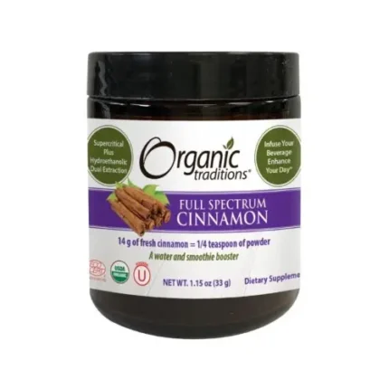 Organic Traditions Full Spectrum Cinnamon
