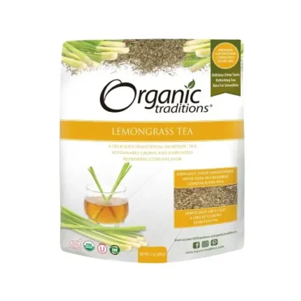 Organic Traditions Lemongrass Tea Cut