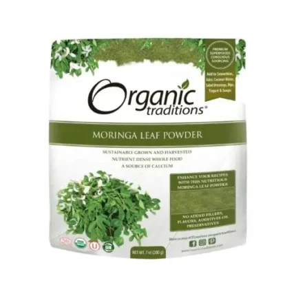 Organic Traditions Moringa Leaf Powder