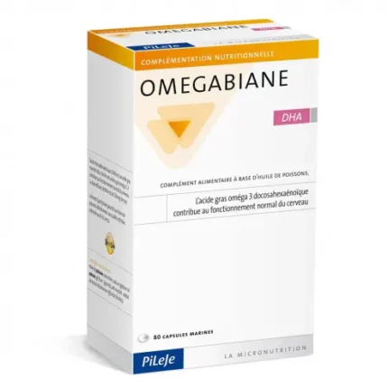Pileje Omegabiane DHA -80 capsules-
