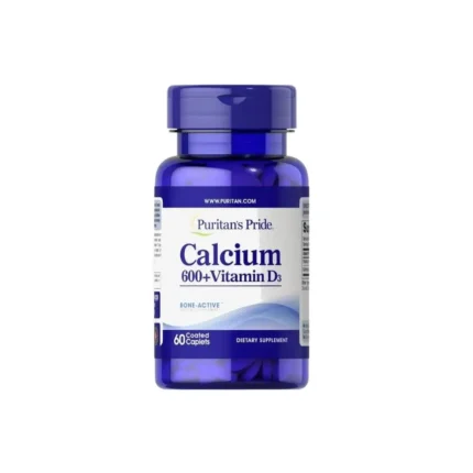 Puritan's Pride Calcium 600mg + Vit D
