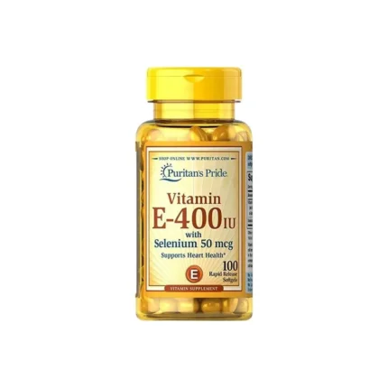 Puritan's Pride Vitamin E-400 IU With Selenium 50mcg