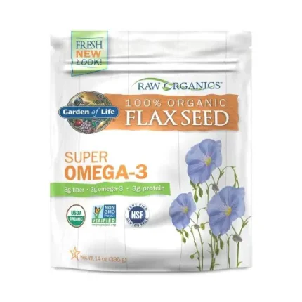 RAW Organics Golden Flax Seed