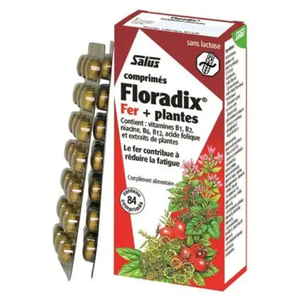 Salus Floradix Fer+Plantes -84 Tablets-