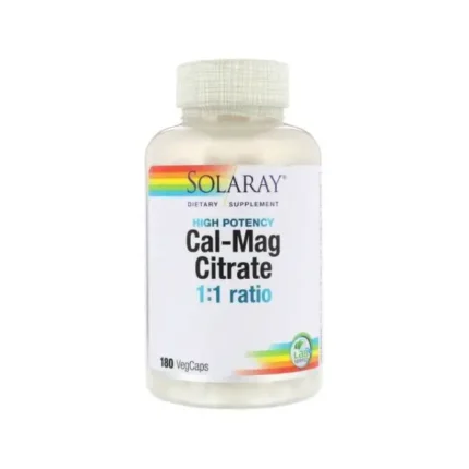 Solaray Cal-Mag Citrate 90 Tab