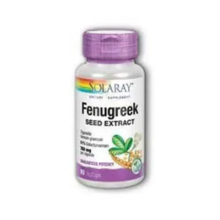 Solaray Fenugreek Seed Extract 350Mg 90Caps.