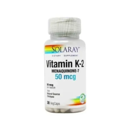 Solaray K2 Menaquinone-7 50Mcg 30Tbs
