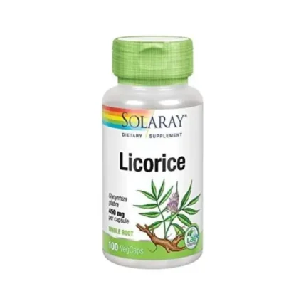 Solaray Licorice 450Mg 100 Caps