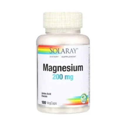Solaray Magnesium 200Mg 100Tbs