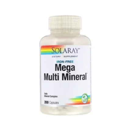 Solaray Mega Multi Mineral 100 Caps