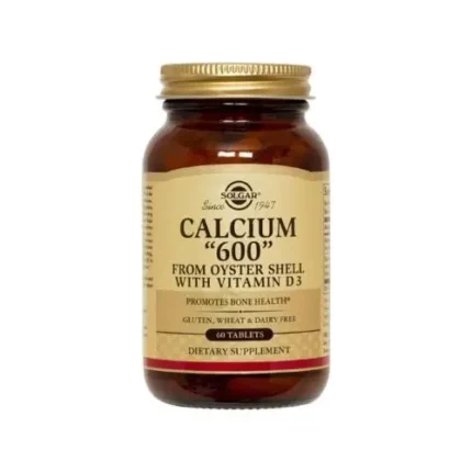 Solgar Calcium "600" from Oyster Shell with Vitamin D3