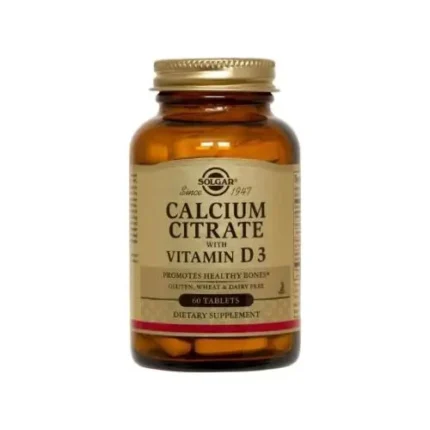 Solgar Calcium Citrate with Vitamin D3
