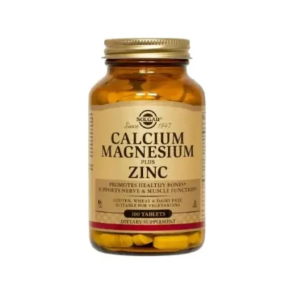 Solgar Calcium Magnesium Plus Zinc