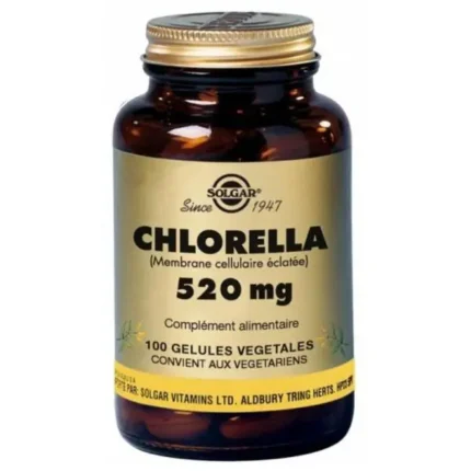 Solgar Chlorella 520mg – 100 Capsules –