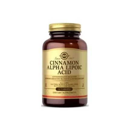 Solgar Cinnamon Alpha Lipoic Acid