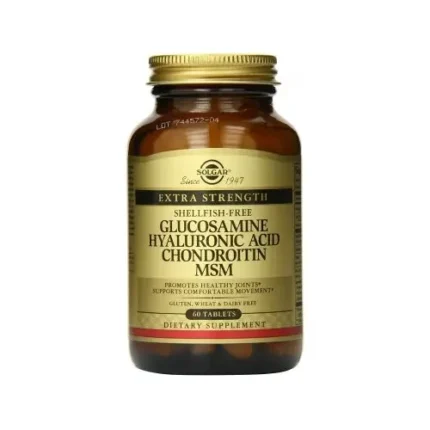 Solgar Glucosamine Hyaluronic Acid Chondroitin MSM