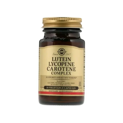 Solgar Lutein Lycopene Carotene Complex
