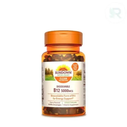 Sundown Dissolvable B12 5000 MCG - 90 Microlosenges
