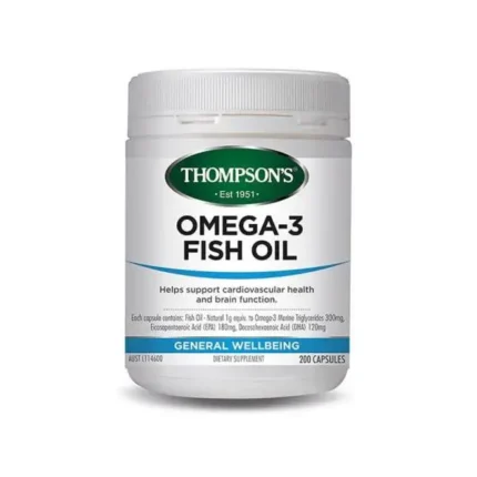 Thompson Omega-3 Fish Oil 1000Mg