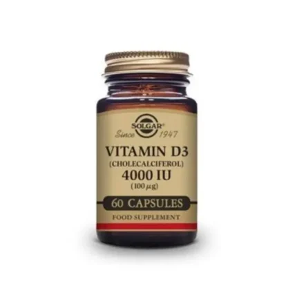 Vitamin-D3 Cholecalciferol 4000 IU Solgar 60Tbs