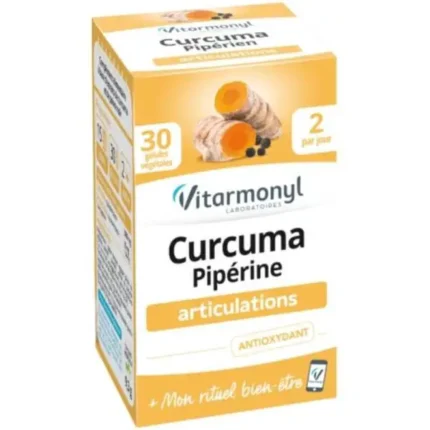 Vitarmonyl Turmeric Piperine 30 capsules