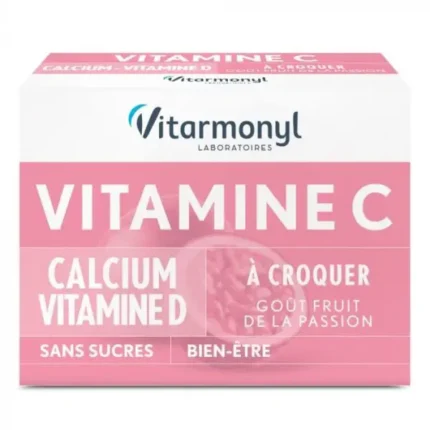 Vitarmonyl VitaminC Calcium VitaminD 24 chewable tablets