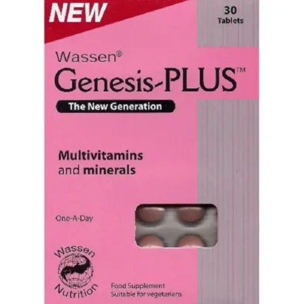 Wassen Genesis Plus Multivitamins & Minerals – 30 tablets –