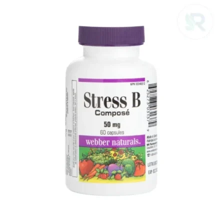 Webber Naturals Stress B Compound 50 Mg 60 Capsules