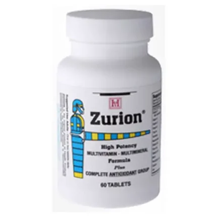 Zurion High Potency Multivitamin-Multimineral -60 Tablets-